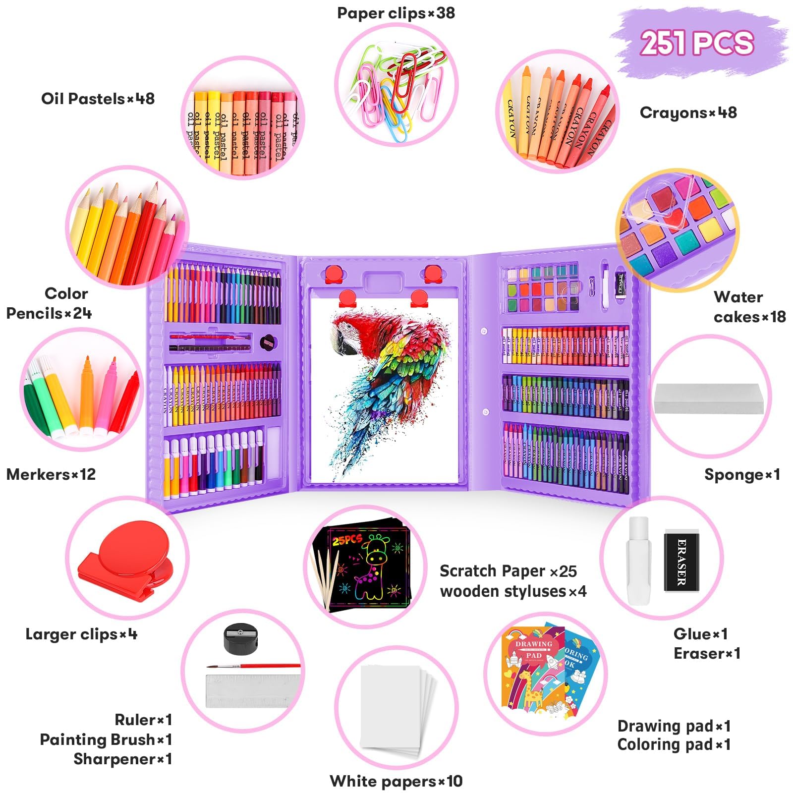 Amazon.com: iBayam Stocking Stuffers for Adult, Art Supplies, Arts